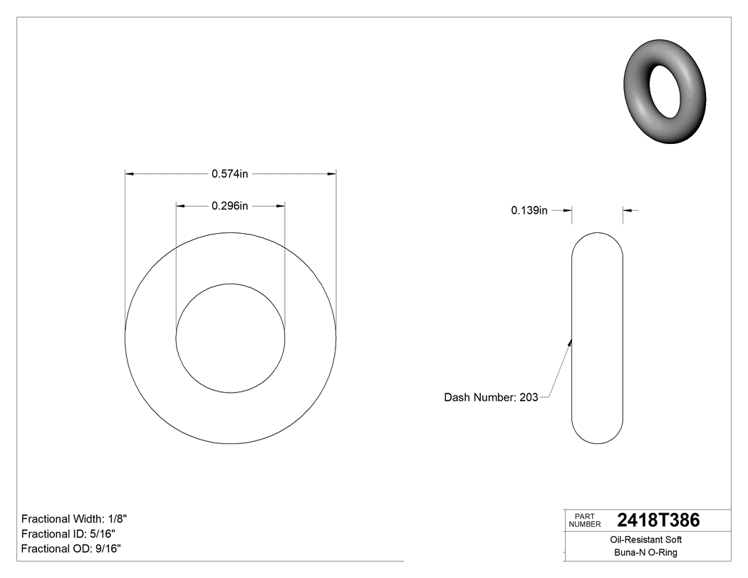 Technical drawing - 2418T386